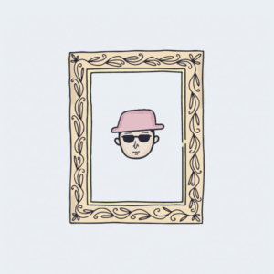 Custom frame + photo